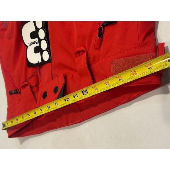 Bench UK Mens Ski Snowboarding Waterproof Pants Red Cargo Pockets NWT - M - Picture 14 of 16